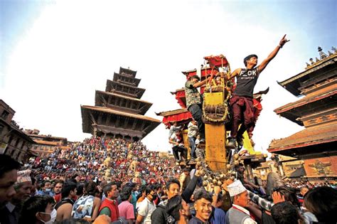 Bisket Jatra In Bhaktapur