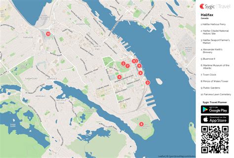 Map Halifax Gadgets 2018