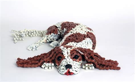 Patagonia has been recycling plastic soda bottles into fleece since 1993, so it's been at this longer than most companies. "Unchained": A collection of dog sculptures made out of ...