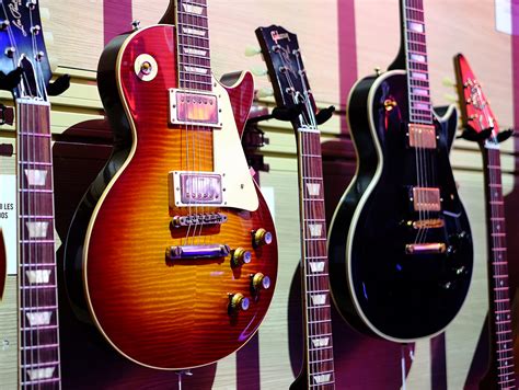 In Pictures Gibson At Namm 2020 Featuring Slash Les Paul Custom Shop Guitars And More