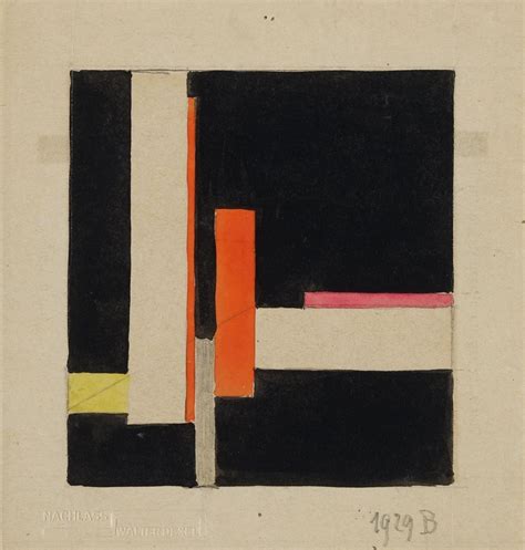 Ohne Titel Werkreihe Komposition 1929 A Bzw B Lot 113