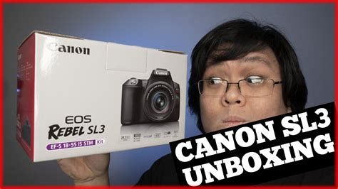 Canon Sl3 Unboxing Youtube