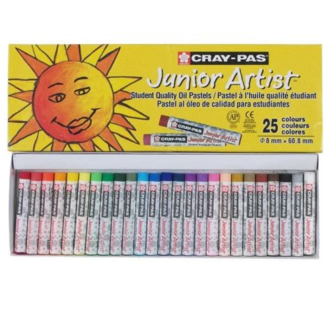 Sakura 25 Cray Pas Junior Oil Pastel Assorted Colour Set Art Supplies
