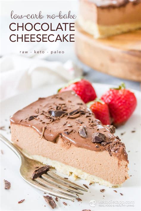 Sample meal plan for adults. Low-Carb Raw Chocolate Cheesecake | KetoDiet Blog