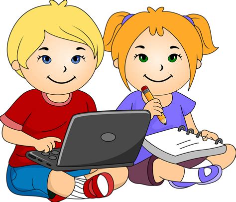 Kids At Computer
