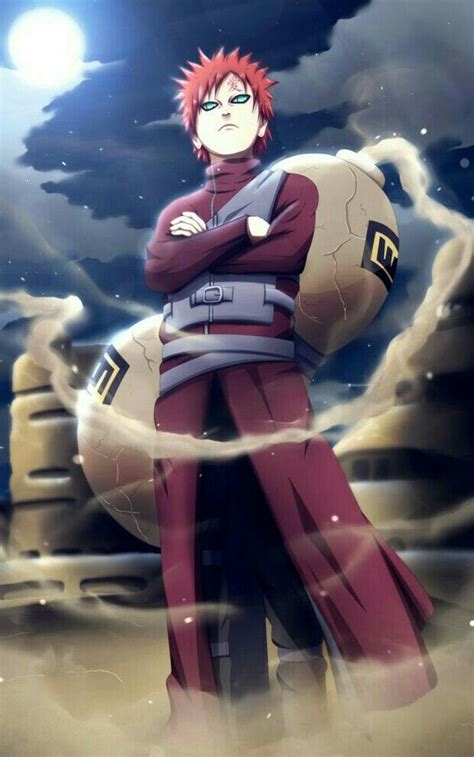 Gaara Del Desierto Nor Syafiqah Anime Personagens De Anime