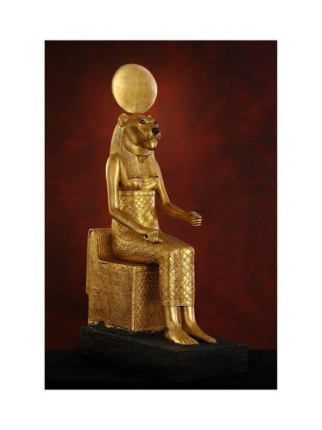 Копия золотой статуэтки Сехмет из гробницы Тутанхамона Egypt Culture