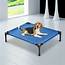 PawHut Elevated Pet Bed Portable Camping Raised Dog W/ Metal Frame 