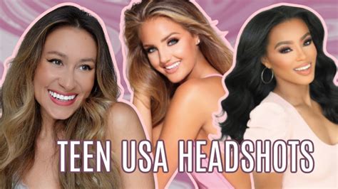 Top 10 Miss Teen Usa 2022 Headshots Youtube