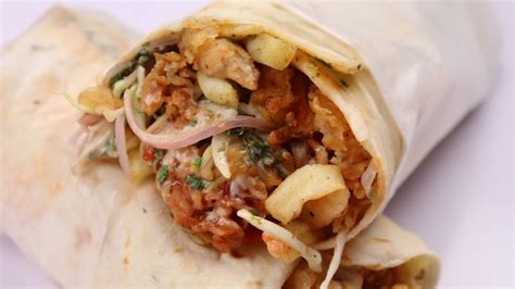 Afghani Burgerwrap Recipe By Recipes Of The World Youtube