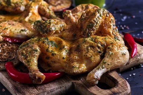 Poulet en crapaudine Cuisine Festive par Danny St Pierre