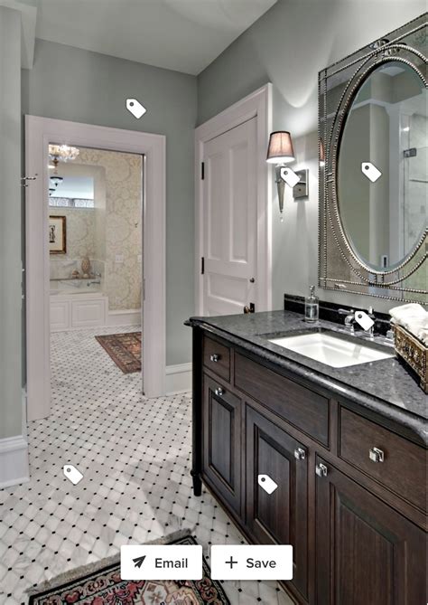 Love The Mosaic Tile Grey Bathrooms Bathroom Renos Beautiful