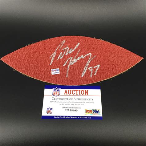 Nfl Falcons Patrick Kearney Signed Panel The Official Auction Site