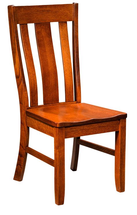 Our dining chairs are designed to be beautifully functional. Larson Dining Chair from DutchCrafters Amish Furniture