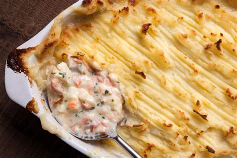 An Easy Recipe For British Fish Pie Made With Hot Smoked Salmon And