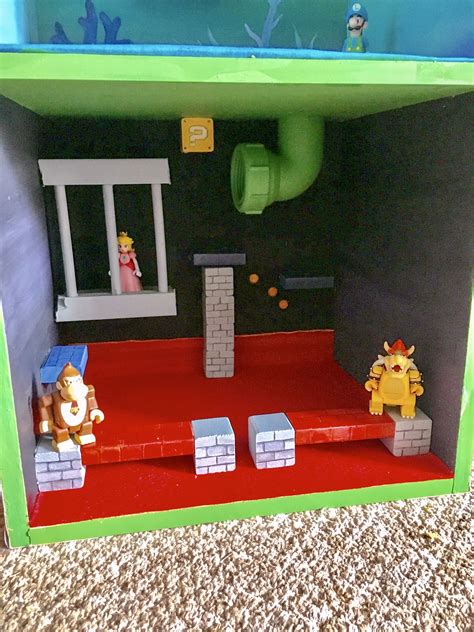 Bowsers Dungeon Decor Handmade Bowser