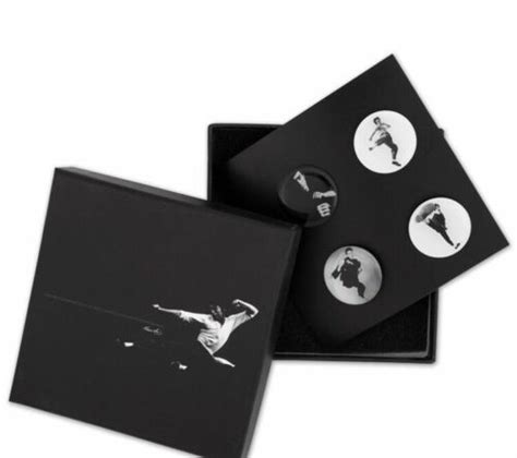 Bruce Lee Badges Pins Limited Edition Badges Pins With Box Black