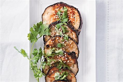 Baked Aubergine With Miso