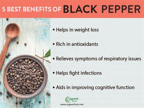 7 Proven Health Benefits Of Black Pepper Organic Facts