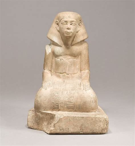 Statuette Of The Overseer Of Priests Ameny Middle Kingdom Middle Kingdom Metropolitan