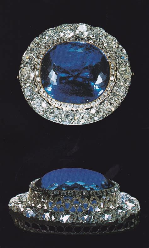 An Antique Sapphire Jewel Found In The Dowager Empress Maria Feodorovna