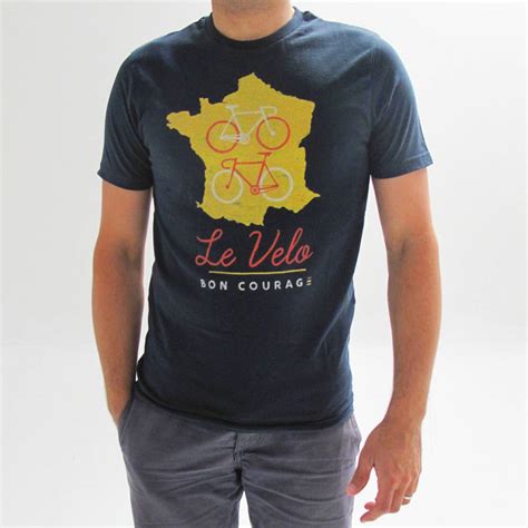 Tour De France Homage T Shirt By Bon Courage