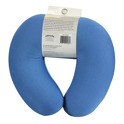 Addition to my etsy title: Travel Neck Pillow - Cloudz Kids Travel Neck Pillow - Blue