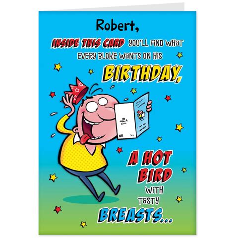 Fairy Funny Joke Birthday Card For Kids Tw435 Printable Birthday Cards