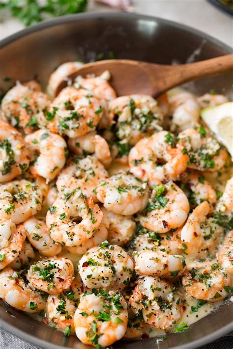 You'll find recipe ideas complete with cooking tips, member reviews, and ratings. One Pot 10 Minute Shrimp Scampi - The Chunky Chef