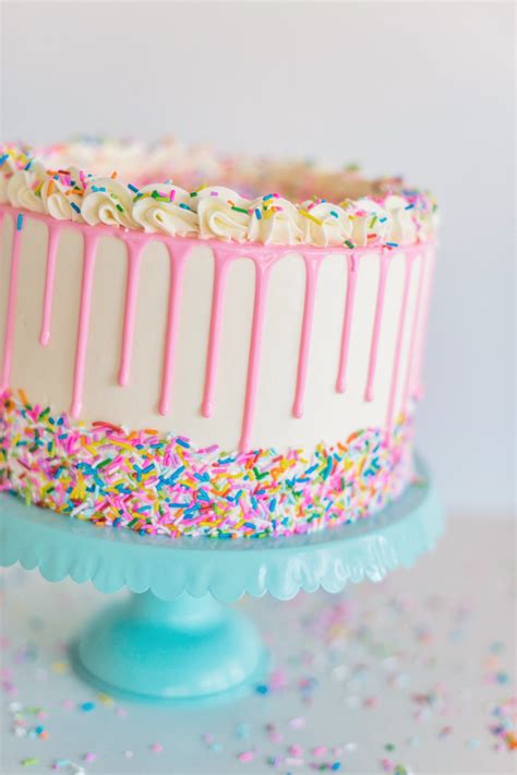 Confetti Cake Small Birthday Cakes Birthday Cake Recipe Funfetti Cake