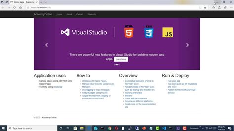 Introduction To Asp Net Core Razor Pages Net Free Course Vrogue