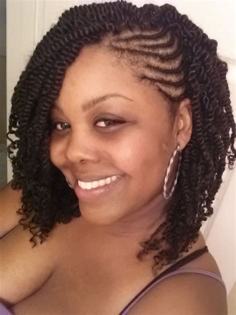 This upward design is stunning. 15 Best Collection of Natural Cornrows And Twist Hairstyles