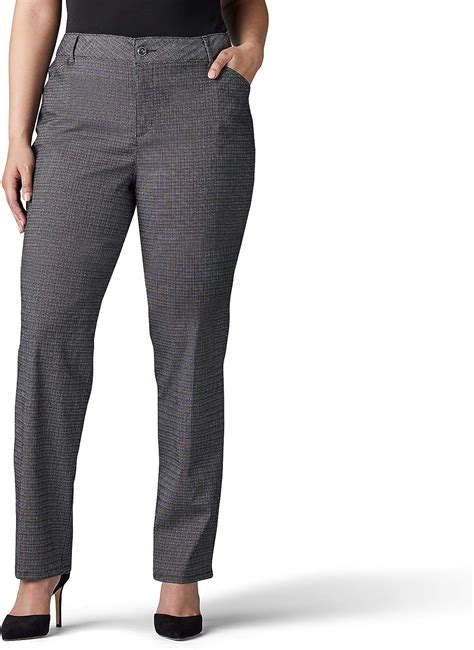 Lee Womens Plus Size Relaxed Fit All Day Pant Amazonca Clothing