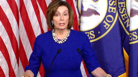 Nancy Pelosi I Dont Need Lessons From President Trump About Dignity