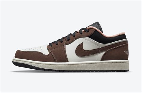 Air Jordan 1 Low Mocha Brown Release Information Solesavy