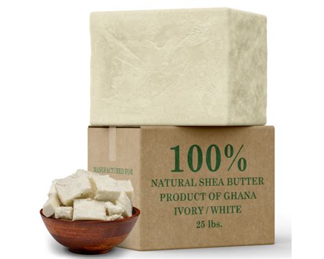 Bulk Wholesale Raw African Shea Butter Unrefined Ivory