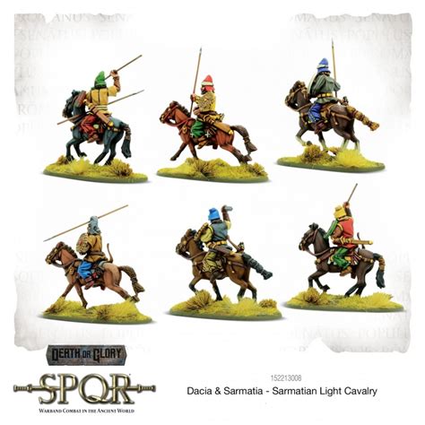 Spqr Dacia And Sarmatia Sarmatian Light Cavalry 28mm Ancients Warlord
