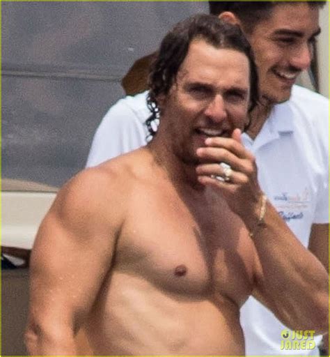 Matthew McConaughey Bares Ripped Body While Shirtless In Italy Photo
