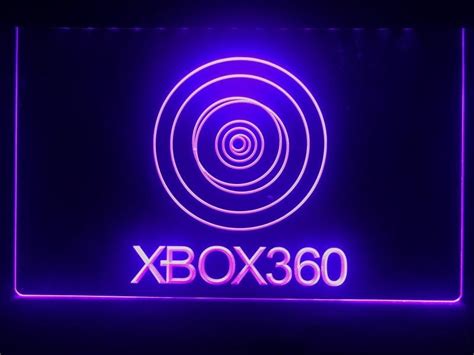 Xbox 360 Led Neon Sign Man Cave With Onoff Switch Neon