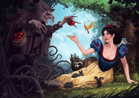 Snow White Disney красивые картинки арт барышня арт девушка art барышня картинки