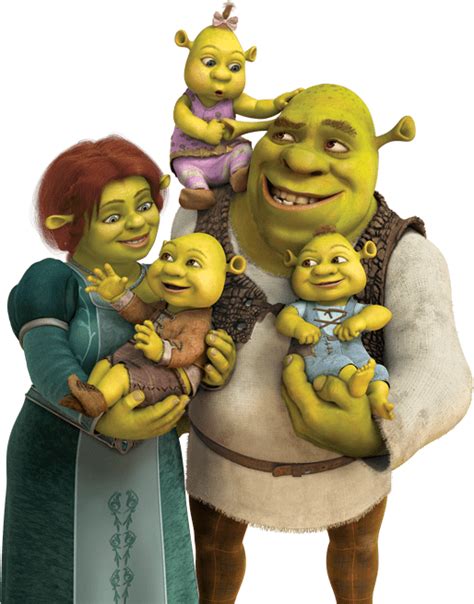 Família Shrek Png Transparente Stickpng