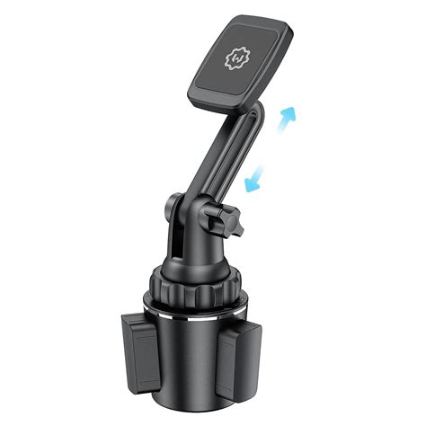 Magnetic Cup Holder Phone Mount Wixgear Extendable Arm Universal Car