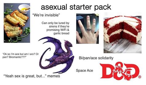 Asexual Starter Pack Rstarterpacks