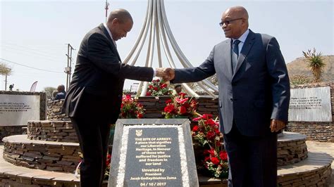An unprecedented legal drama is gripping south africa, as former president jacob zuma urges the courts to block a midnight deadline for police to arrest him. President Jacob Zuma Arrest Site unveiled in Groot Marico ...