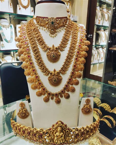 find out where to shop exotic bridal jewellery collections south india jewels