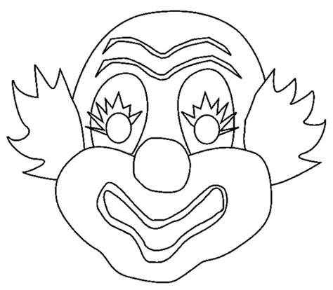Si tu aimes les coloriages de clown tu seras heureux de retrouver de magnifiques dessins à imprimer gratuitement de clown. Coloriage Masque de clown facile dessin gratuit à imprimer