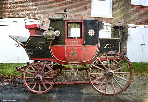 Last Surviving Royal Mail Coach Goes On Sale For £70000 Daily Mail
