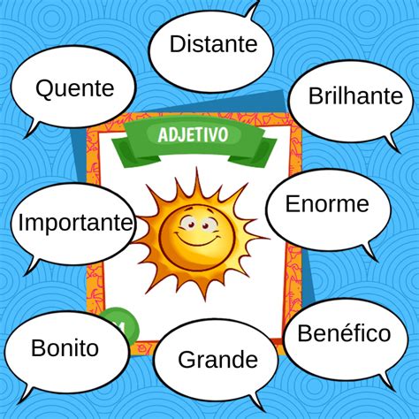 Atividade Adjetivo 1 Ano