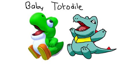 Drawing Baby Totodile Youtube