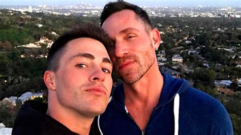 Colton Haynes From Arrow Engaged Celebrity Engagement Rings Celebrity Couples Same Sex